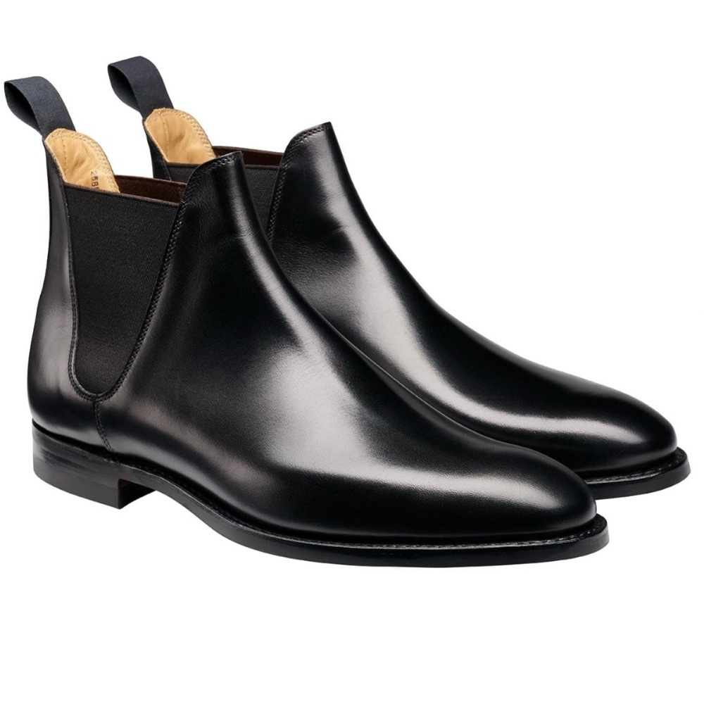 CHELSEA 8 leather boot Black Calf size 11 E